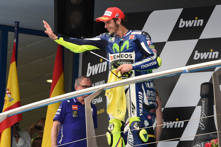 Valentino Rossi: 200. Podestplatz in Jerez