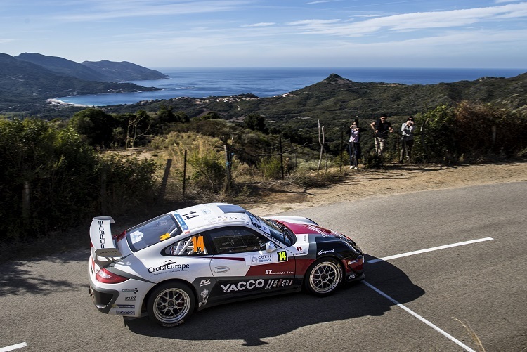 Romain Dumas bei der Rallye Koriska 2014