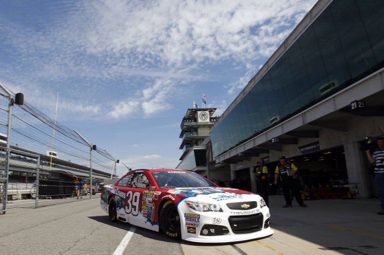 In Indianapolis stand Newman zuvor noch nie auf Startplatz 1