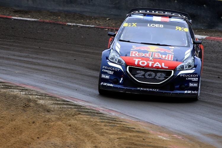 Sébastien Loeb 2016 im Peugeot 208 RX