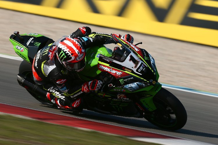 Jonathan Rea beendete den Freitag als bester Kawasaski-Pilot als Vierter