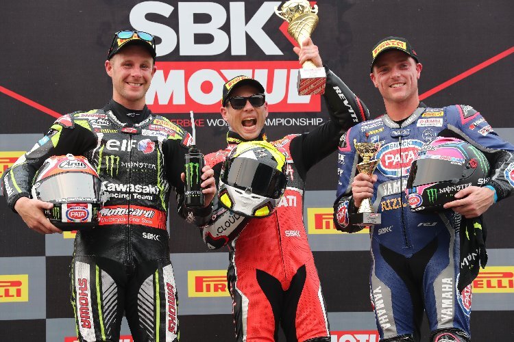 Das Podium in Buriram 2019 war immer identisch besetzt