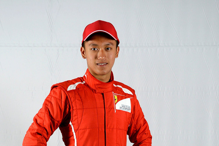 Guanyu Zhou absolviert in diesem Jahr seine erste volle Formelsport-Saison