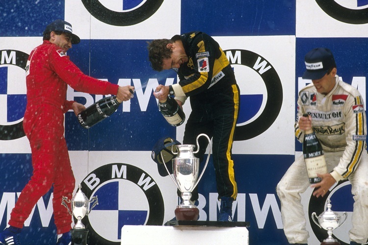 Ayrton Senna 1985 - In seiner zweiten Saison fuhr er für das JPS Team Lotus