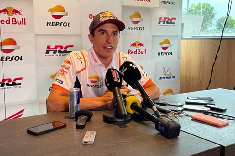 Marc Márquez am Donnerstag in Spielberg