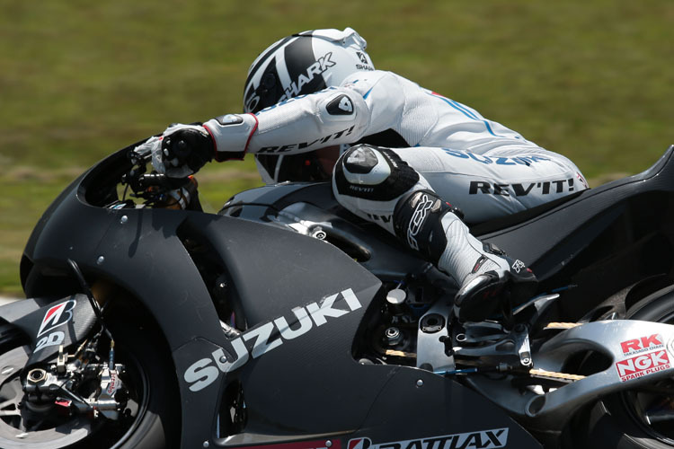 Randy de Puniet auf der Suzuki