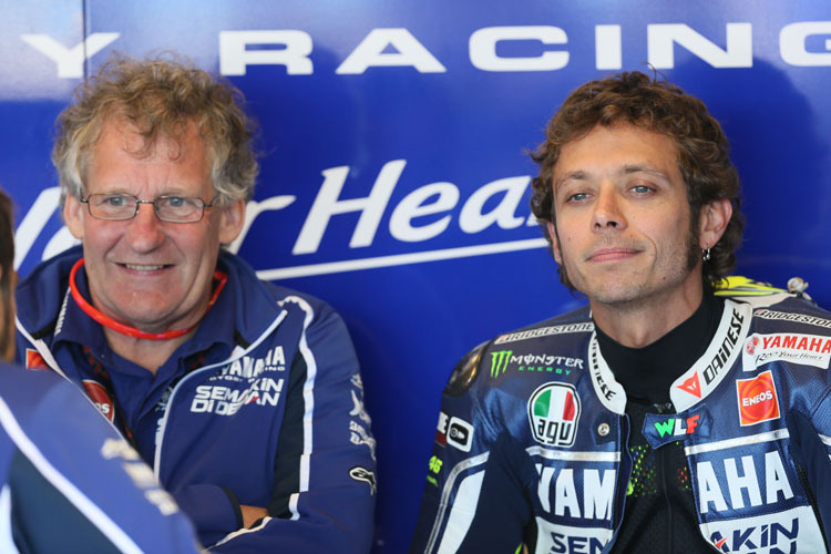 Jeremy Burgess und Valentino Rossi