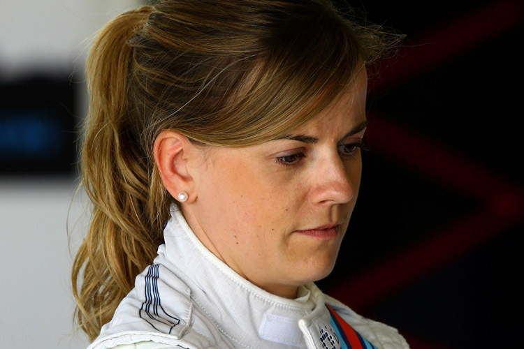 Williams-Entwicklungsfahrerin Susie Wolff: ««Für junge Mädchen gab es bisher kaum Vorbilder in der Formel 1»