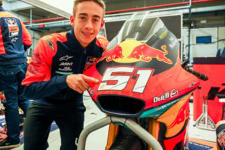 In der Moto2-WM fährt Pedro 2022 mit der Nummer 51
