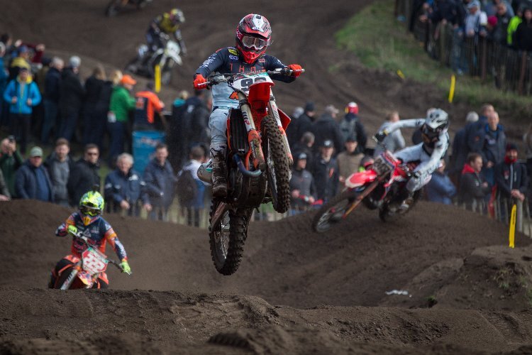 Max Anstie vor Cairoli und Gajser