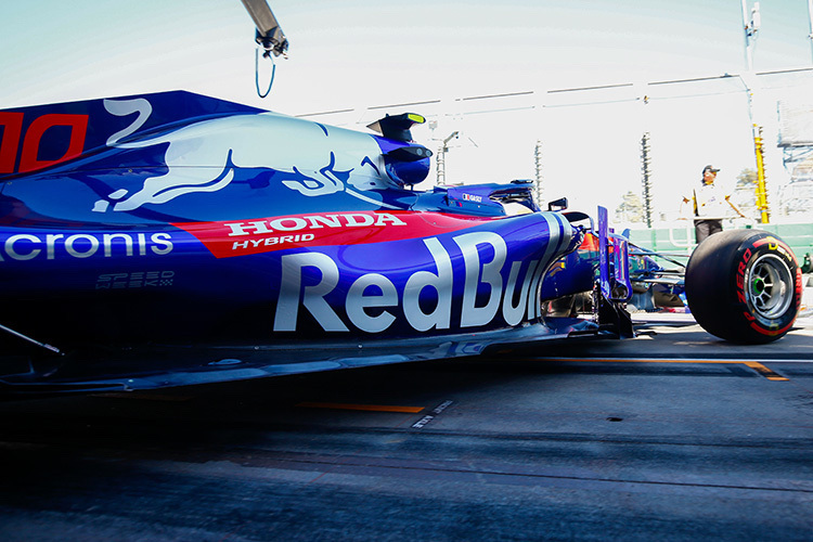 Pierre Gasly in Australien