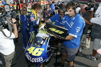 Valentino Rossi beim Katar-GP 2004
