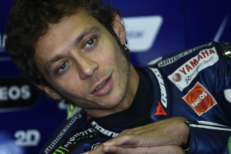 Valentino Rossi fuhr Bestzeit