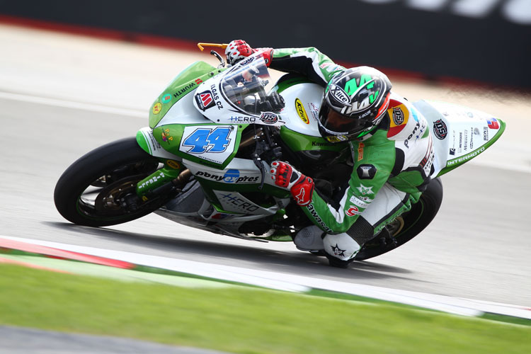 David Salom: In Laguna Seca auf dem Kawasaki Werksbike