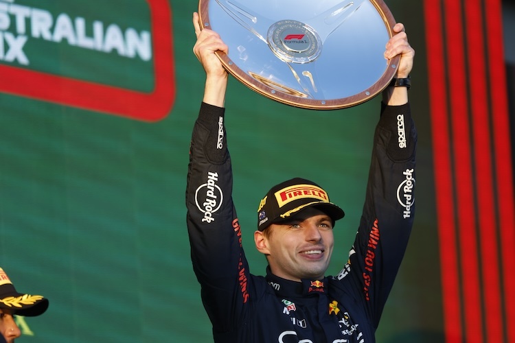 2023 siegte Max Verstappen in Australien