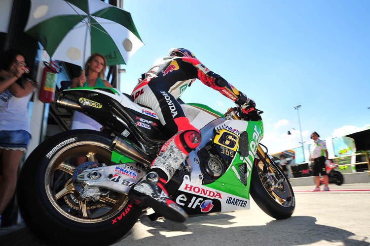 Stefan Bradl in Misano