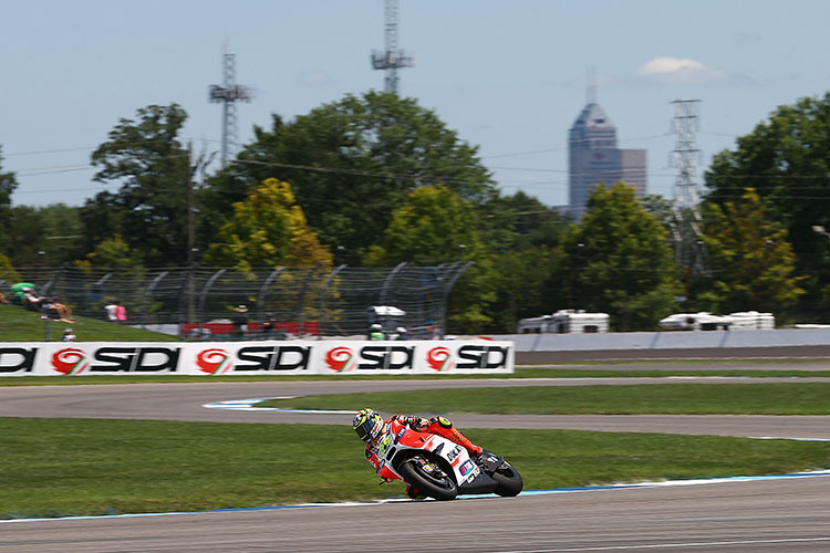 Andrea Iannone auf dem Motor Speedway Indianapolis