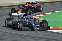 So dürfte das auch in Australien aussehen: Mercedes vor Red Bull Racing-Honda, allerdings dann ohne Messgitter