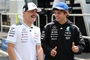 Ersatzpilot Valtteri Bottas (l.) und Mercedes-Rookie Kimi Antonelli