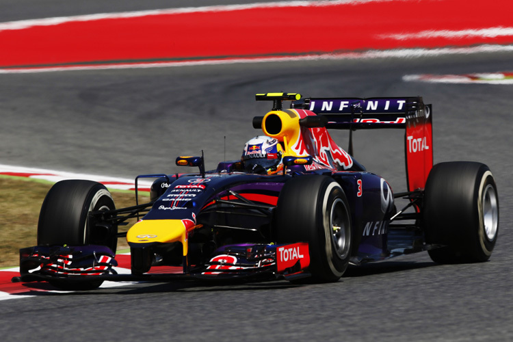 Daniel Ricciardo unterwegs zu Startplatz 3
