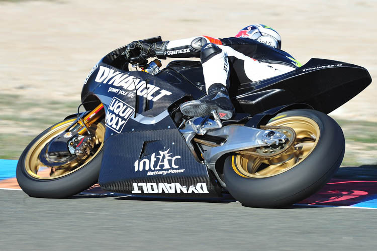 Sandro Cortese übt in Almeria