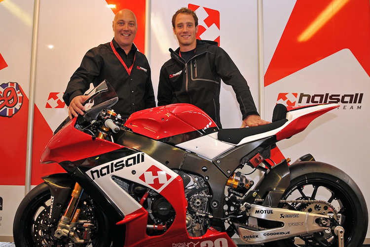 Teambesitzer Martin Halsall (li.) und Tommy Bridewell