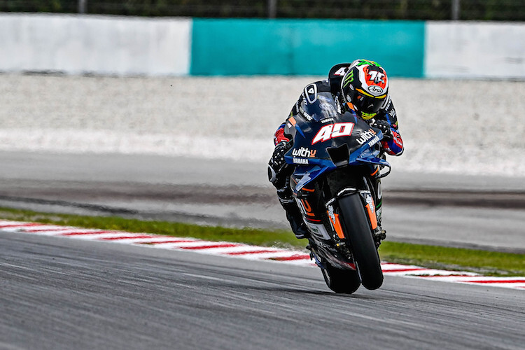 Darryn Binder hat beim Sepang-Testauftakt eine gute Figur gemacht