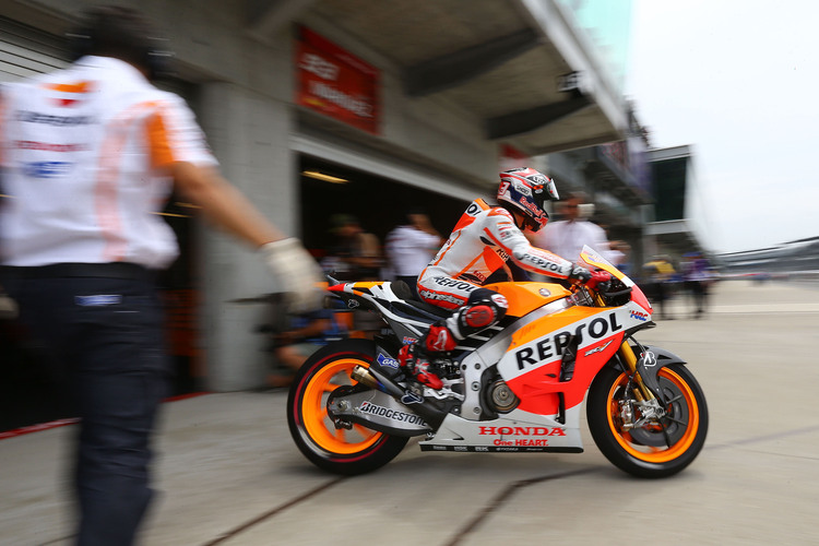 Marc Márquez in Indianapolis