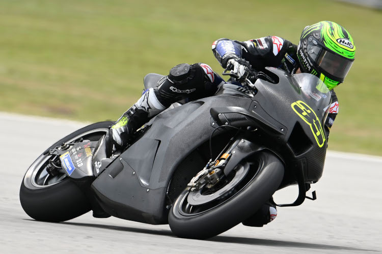 Cal Crutchlow beim Sepang-Test zu Beginn des Jahres