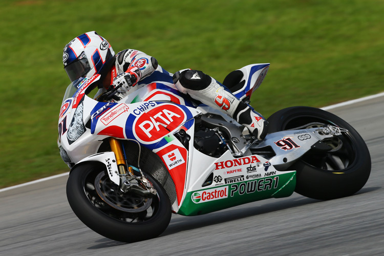 Im Superbike-Team von Honda ist Pata Hauptsponsor