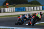 Im Rennen: Stefan Bradl (6) vor Miller und Barbera