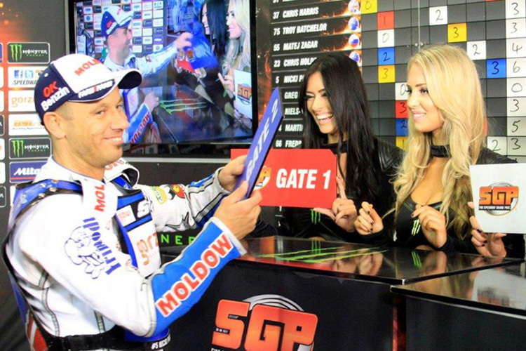 Nicki Pedersen liegt derzeit flach