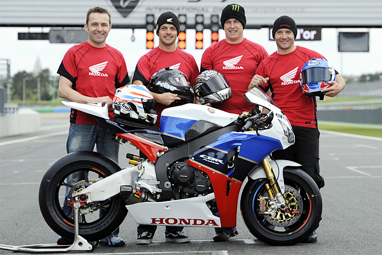 Steve Plater, Cameron Donald, John McGuinness, Keith Amor