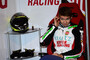 Luca Grünwald im Freitag-Training beim Silverstone-GP 2014