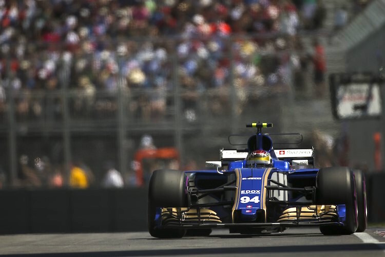 Pascal Wehrlein im Sauber