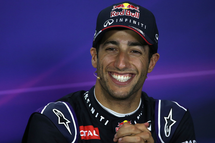 Red Bull Racing-Pilot Daniel Ricciardo: «Das Verrückte daran ist, dass das Fahren an sich Spass macht, die Rennfahrerei jedoch auch nicht so lustig sein kann»