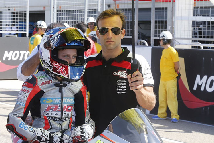 Johann Zarco mit Lorenzo Fellon