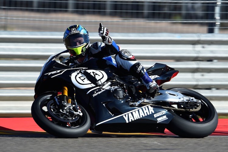 Alex Lowes auf der neuen Yamaha R1