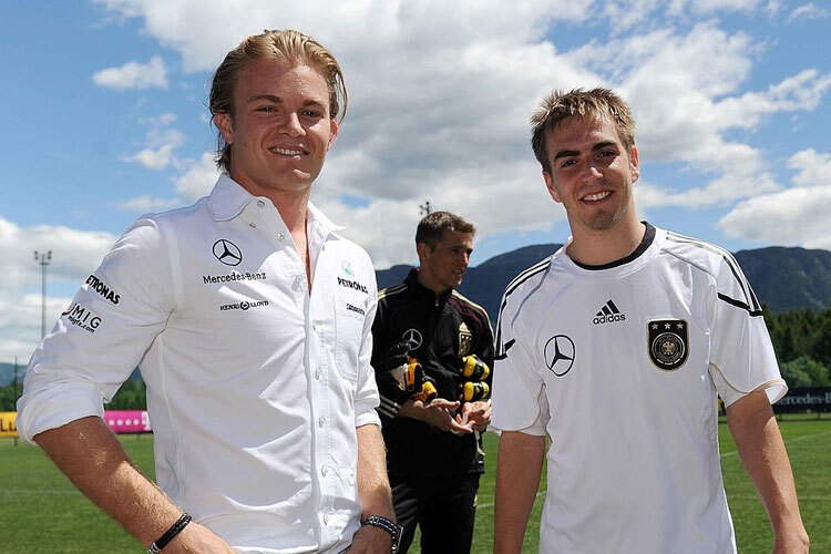 Nico Rosberg und Pascal Wehrlein