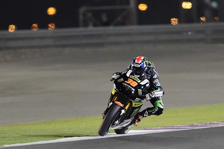 Bradley Smith auf der Tech3-Yamaha in Katar