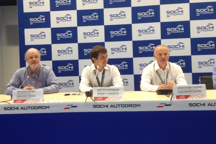 Richard Cregan, Sergey Vorobyev, Alexander Saurin: Die Männer hinter dem Sotschi-GP