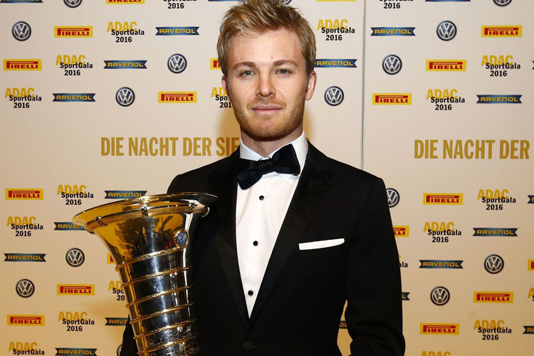 Nico Rosberg, Motorsportler des Jahres 2016