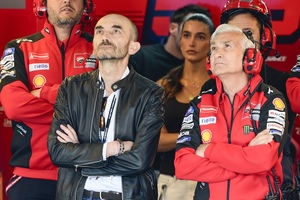 Ducati-CEO Claudio Domenicali besucht die MotoGP regelmäßig)