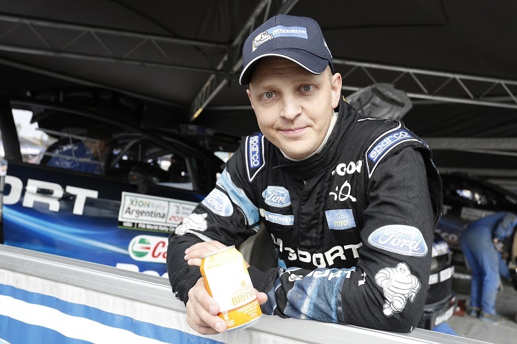 Erste Bestzeit für Mikko Hirvonen