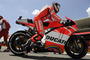 Andrea Dovizioso auf der alten Ducati GP13