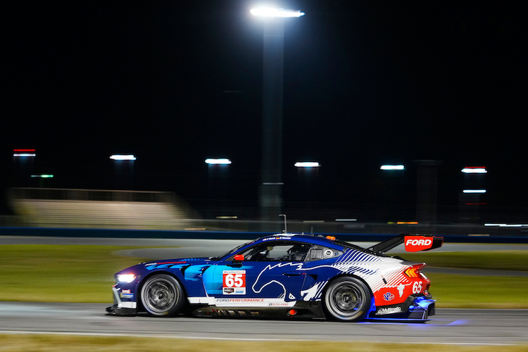 Der brandneue Ford Mustang GT3 bei IMSA-Testfahrten in Daytona