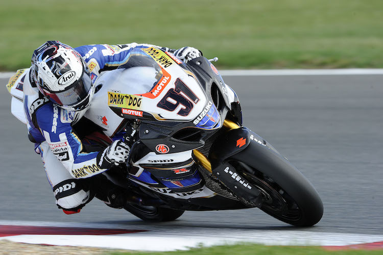 Leon Haslam auf der Alstare Suzuki 2010