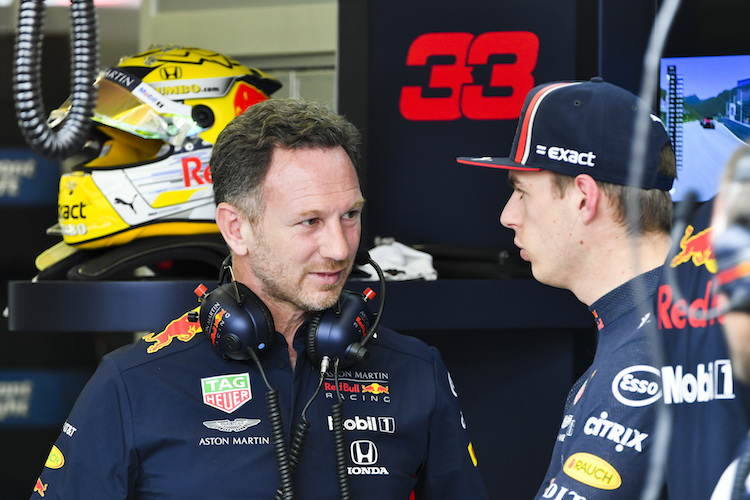 Red Bull Racing-Teamchef Christian Horner