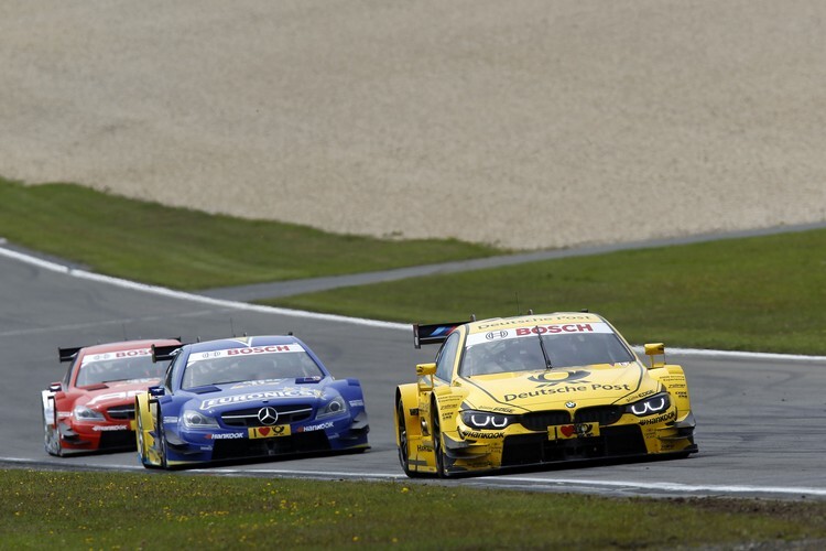 Hartes Duell: Timo Glock gegen Gary Paffett