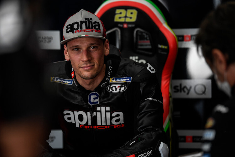 Lorenzo Savadori darf die letzten drei Rennen der Saison 2020 für Aprilia bestreiten